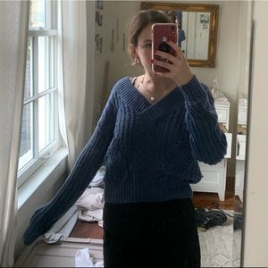 Urban outfitters blue sweater